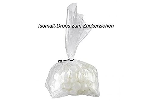 Isomalt-Drops zum Zuckerziehen, Zuckeraustauschstoff, mikrowellengeeignet, 1 kg von Spiceworld