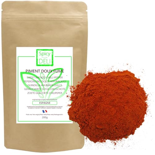EXTRA Milder Geräucherter Chili in Pulverform 200g / Herkunft SPANIEN von Spicy Deli