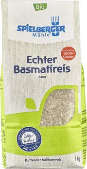 Echter Basmatireis natur 1kg von SPIELBERGER MÜHLE