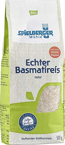 Echter Basmatireis natur 500g von Spielberger Mühle