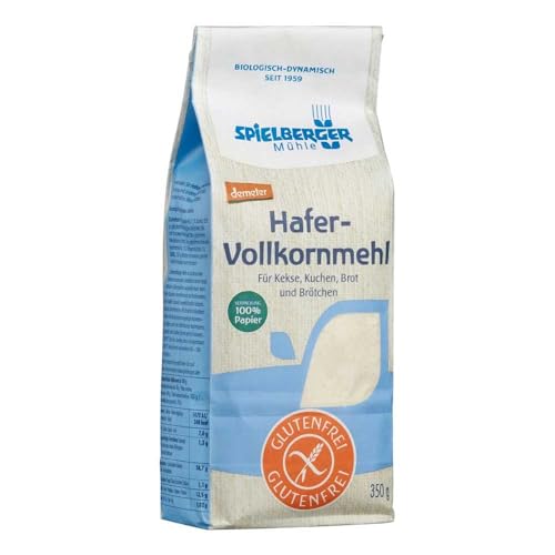 Hafervollkornmehl Demeter - glutenfrei 350g von SPIELBERGER MÜHLE