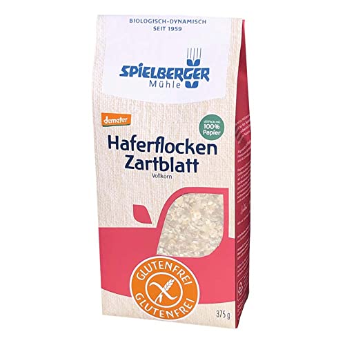 SPIELBERGER MÜHLE Haferflocken, Zartblatt, glutenfrei, 375g SPIELBERGER MÜHLE Haferflocken, Zartblatt, glutenfrei, 375g von Spielberger Mühle