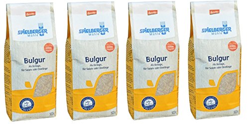 Spielberger Mühle Bulgur, bio, 4 x 500g von Spielberger Mühle