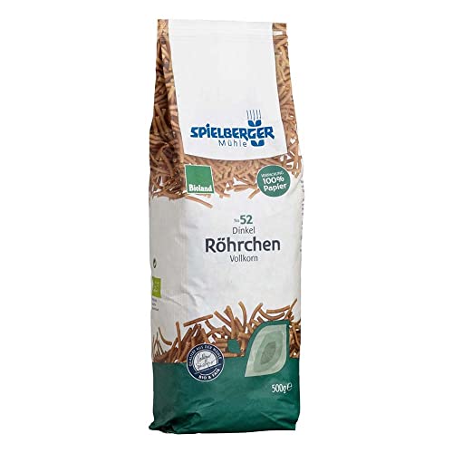 Dinkel Röhrchen, vollkorn, bioland 1 x 500 gr Dinkel Röhrchen, vollkorn, bioland 1 x 500 gr von Spielberger
