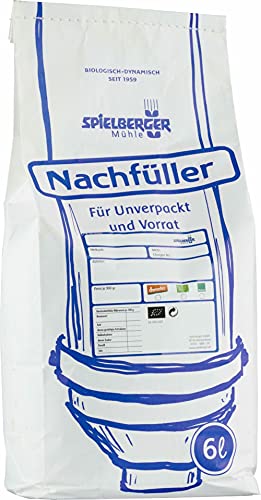 Spielberger Mühle Parboiled-Reis Langkorn, weiß, kbA - Nachfüller für Unverpackt und Vorrat 5kg von Spielberger Mühle