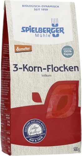 3-Korn-Flocken, demeter 12 x 500 gr 3-Korn-Flocken, demeter 12 x 500 gr von Spielberger