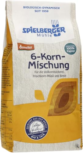 6-Korn-Mischung, demeter 12 x 1 kg 6-Korn-Mischung, demeter 12 x 1 kg von Spielberger