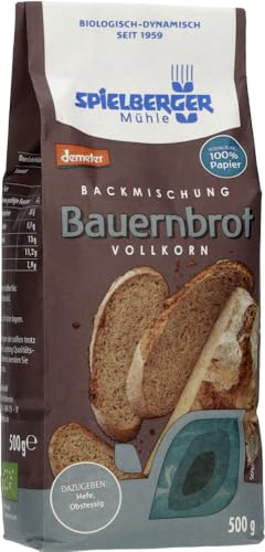 Bauernbrot Backmischung, demeter 12 x 500 gr Bauernbrot Backmischung, demeter 12 x 500 gr von Spielberger