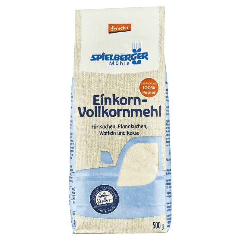 Bio Einkorn-Vollkornmehl von Spielberger