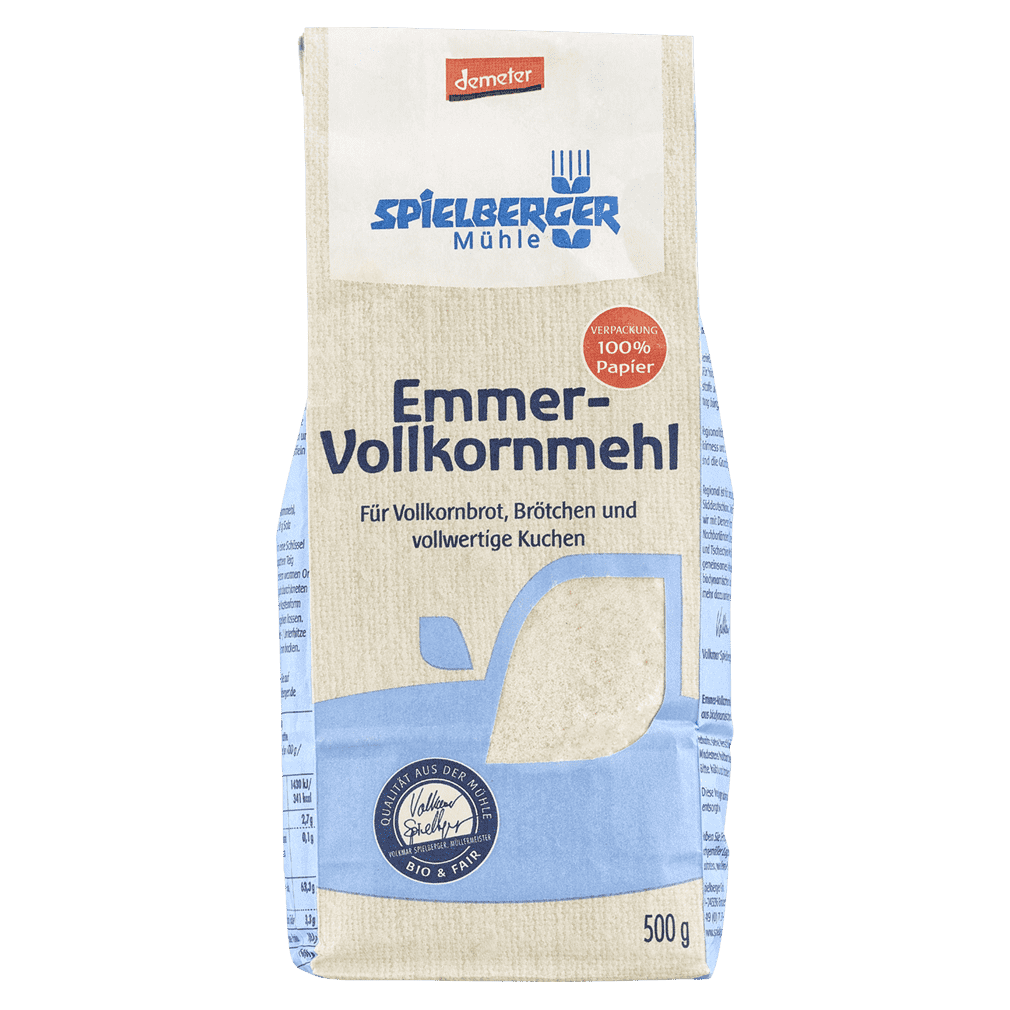 Bio Emmer-Vollkornmehl Bio Emmer-Vollkornmehl von Spielberger