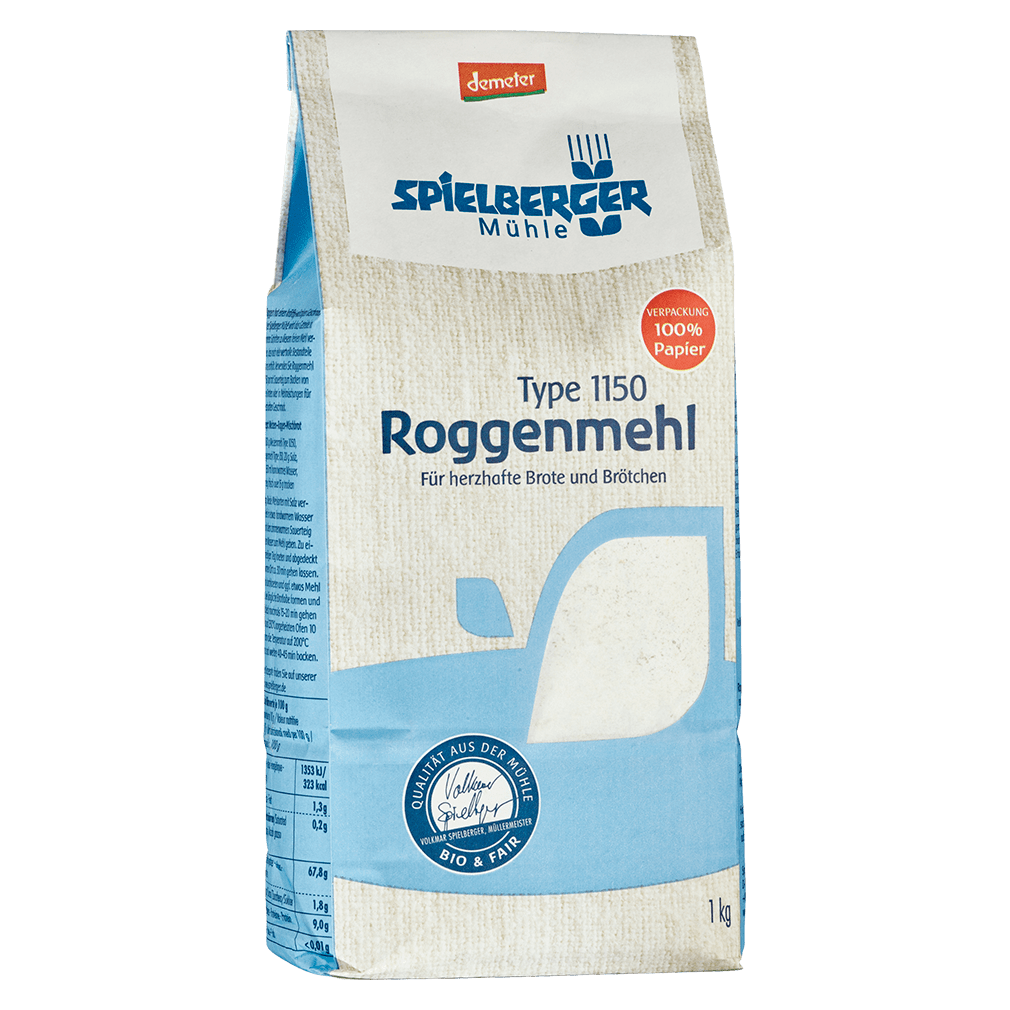 Bio Roggenmehl Type 1150 Bio Roggenmehl Type 1150 von Spielberger