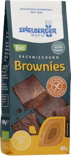 Brownies Backmischung, glutenfrei, kbA 18 x 400 gr Brownies Backmischung, glutenfrei, kbA 18 x 400 gr von Spielberger