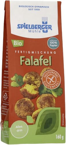 Falafel Fertigmischung, glutenfrei, kbA 12 x 160 gr Falafel Fertigmischung, glutenfrei, kbA 12 x 160 gr von Spielberger