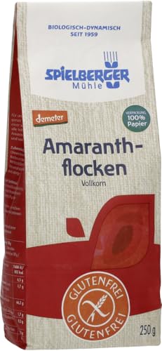 Amaranthflocken, glutenfrei, demeter 6 x 250 gr von Spielberger