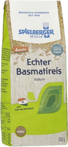 Spielberger Bio Basmatireis, natur, demeter (1 x 500 gr) von Spielberger