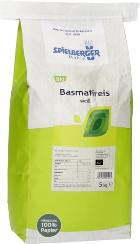 Spielberger Bio Basmatireis weiß, kbA (1 x 5 kg) von Spielberger