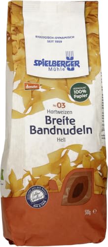 Spielberger Bio Breite Bandnudeln, demeter (2 x 500 gr) von Spielberger