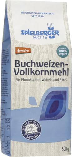 Spielberger Bio Buchweizen-Vollkornmehl, demeter (2 x 500 gr) von Spielberger