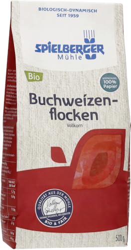 Spielberger Bio Buchweizenflocken, kbA (2 x 500 gr) von Spielberger