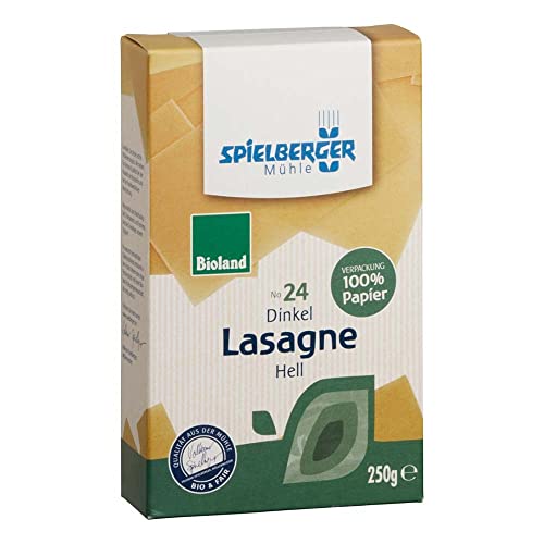 Spielberger Dinkel Lasagne, hell, bioland (1 x 250 gr) von Spielberger Mühle
