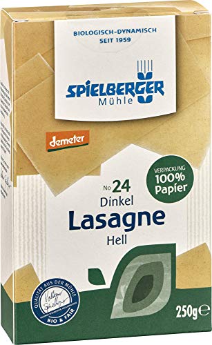 Spielberger Bio Dinkel Lasagne, hell, demeter (1 x 250 gr) von Spielberger