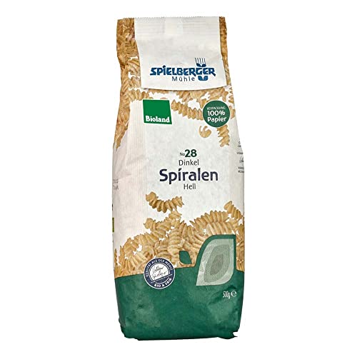 Dinkel Spiralen, hell, bioland 2 x 500 gr von Spielberger
