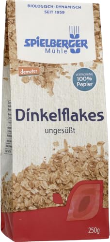 Spielberger Bio Dinkelflakes, demeter (1 x 250 gr) von Spielberger