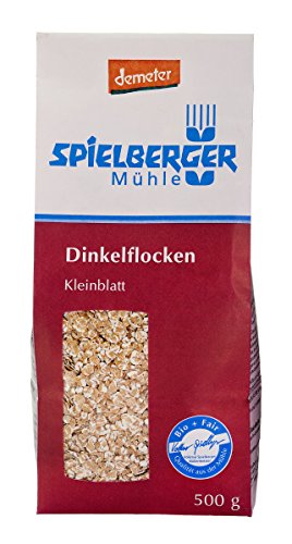 Spielberger Bio Dinkelflocken Kleinblatt, demeter (1 x 500 gr) von Spielberger