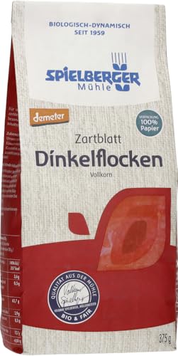 Spielberger Bio Dinkelflocken Zartblatt, demeter (2 x 375 gr) von Spielberger