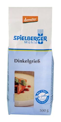 Spielberger Bio Dinkelgrieß, demeter (2 x 500 gr) von Spielberger