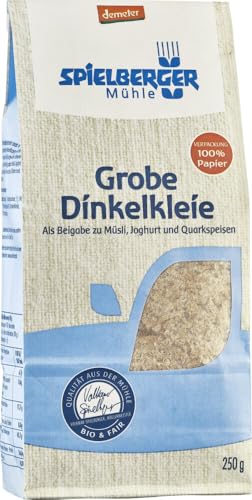 Spielberger Bio Dinkelkleie grob, demeter (1 x 250 gr) von Spielberger