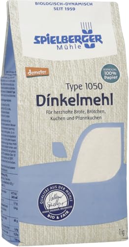 Spielberger Bio Dinkelmehl 1050, demeter (2 x 1 kg) von Spielberger