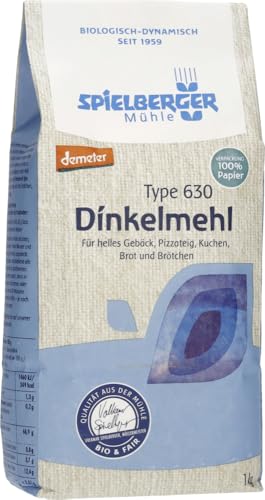 Spielberger Bio Dinkelmehl 630, demeter (2 x 1 kg) von Spielberger