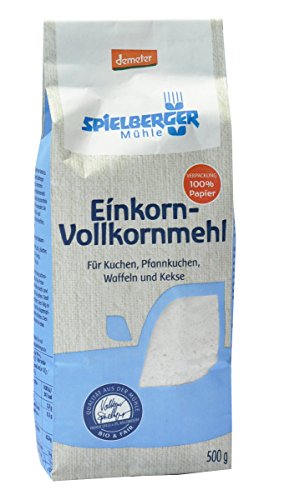 Spielberger Bio Einkorn-Vollkornmehl, demeter (1 x 500 gr) von Spielberger