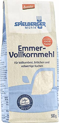 Spielberger Bio Emmer-Vollkornmehl, demeter (6 x 500 gr) von Spielberger