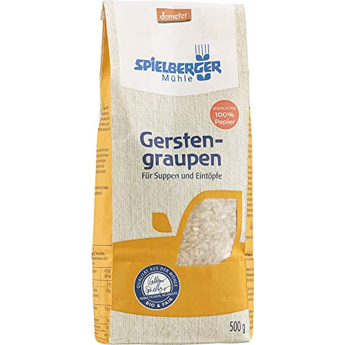 Spielberger Bio Gerstengraupen, demeter (2 x 500 gr) von Spielberger