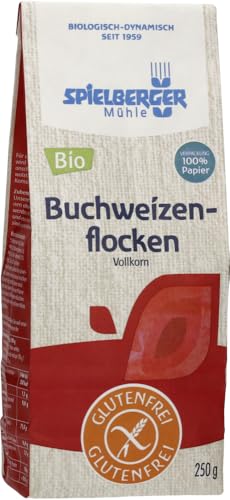 Spielberger Bio Glutenfreie Buchweizenflocken, kbA (1 x 250 gr) von Spielberger