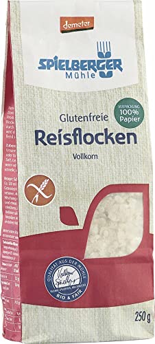 Spielberger Bio Glutenfreie Reisflocken, demeter (1 x 250 gr) von Spielberger
