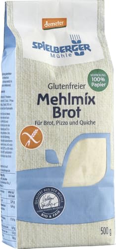 Mehlmix Brot, glutenfrei, demeter 6 x 500 gr von Spielberger