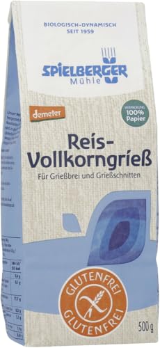 Spielberger Bio Glutenfreier Reis-Vollkorngrieß (1 x 500 gr) von Spielberger