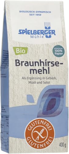 Spielberger Bio Glutenfreies Braunhirsemehl (1 x 400 gr) von Spielberger