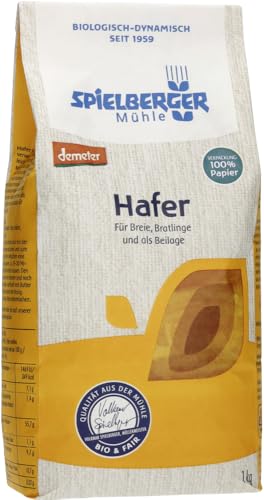 Spielberger Bio Hafer, geschält, demeter (6 x 1 kg) von Spielberger