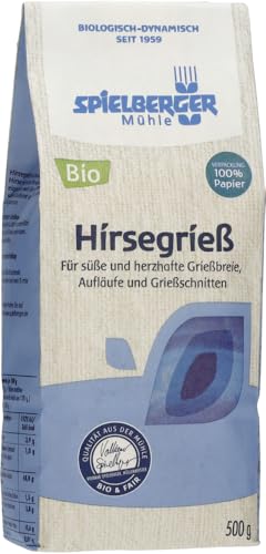 Hirsegrieß, kbA 2 x 500 gr von Spielberger
