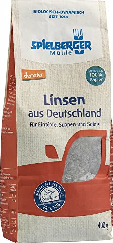 Spielberger Bio Linsen aus Deutschland, demeter (2 x 400 gr) von Spielberger