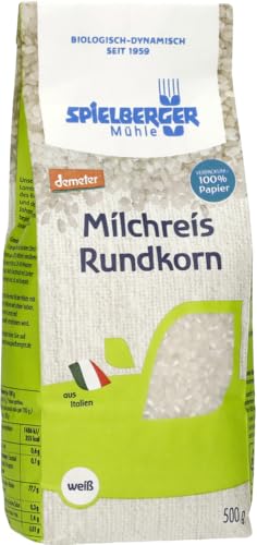 Spielberger Bio Milchreis, Rundkorn weiß, demeter (1 x 500 gr) von Spielberger