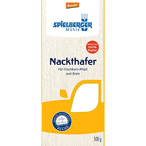 Spielberger Bio Nackthafer, demeter (1 x 500 gr) von Spielberger Mühle