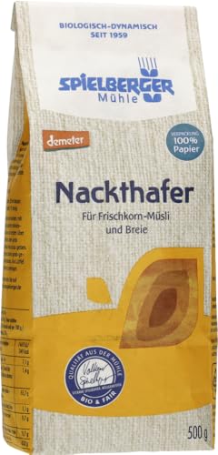 Spielberger Bio Nackthafer, demeter (2 x 500 gr) von Spielberger