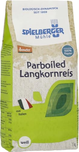 Spielberger Bio Parboiledreis, weiß, demeter (1 x 1 kg) von Spielberger