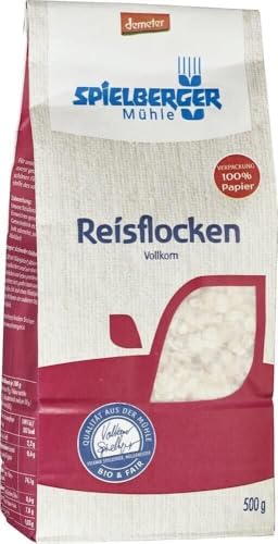 Spielberger Bio Reisflocken, demeter (1 x 500 gr) von Spielberger