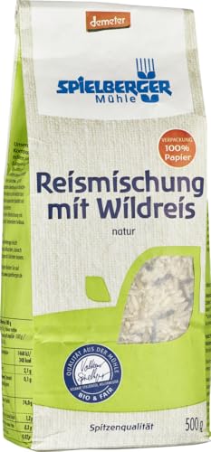 Reismischung mit Wildreis, natur, demeter 6 x 500 gr von Spielberger